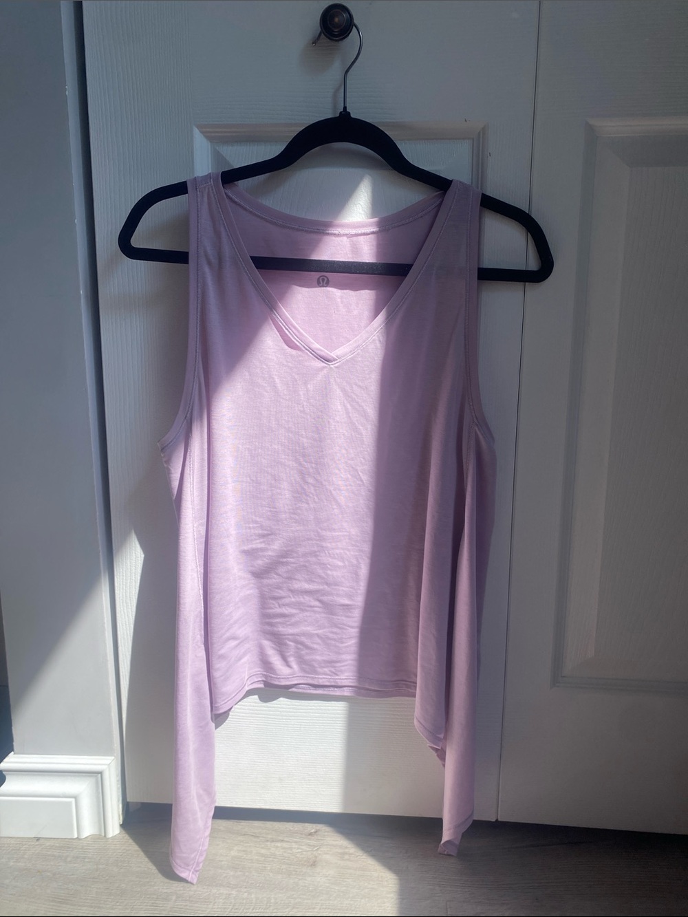 lululemon athletica Lavender V-Neck Tank Top